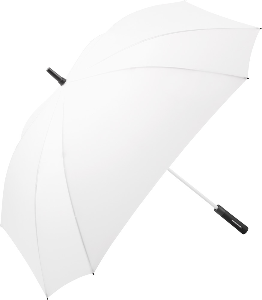 Logo trade corporate gifts picture of: AC golf umbrella Jumbo® XL Square Color, white