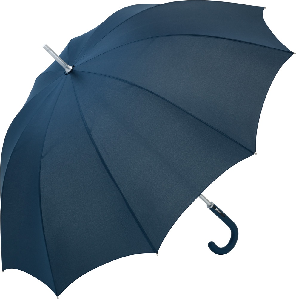 Logo trade advertising products picture of: Midsize umbrella ALU-LIGHT10, dark blue