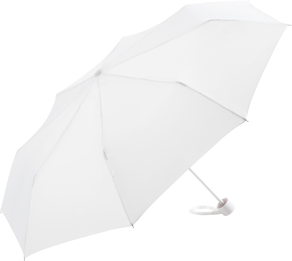 Logo trade promotional gifts picture of: Windproof Alu mini umbrella, 5008, white