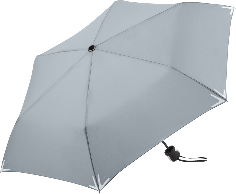 Logotrade promotional merchandise picture of: Mini umbrella Safebrella® 5071, Grey