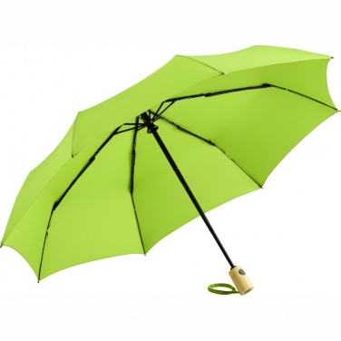 Logotrade business gift image of: AOC mini umbrella ÖkoBrella 5429, Green