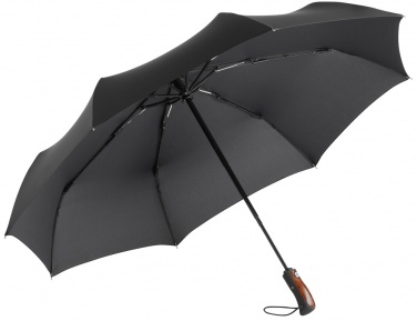 Logo trade advertising products picture of: AOC oversize mini umbrella Stormmaster, black