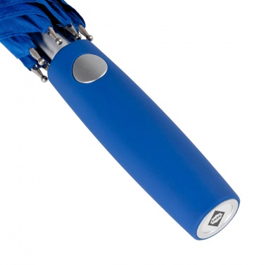 Logo trade promotional giveaways image of: Large Alu golf umbrella FARE®-AC 7580, blue