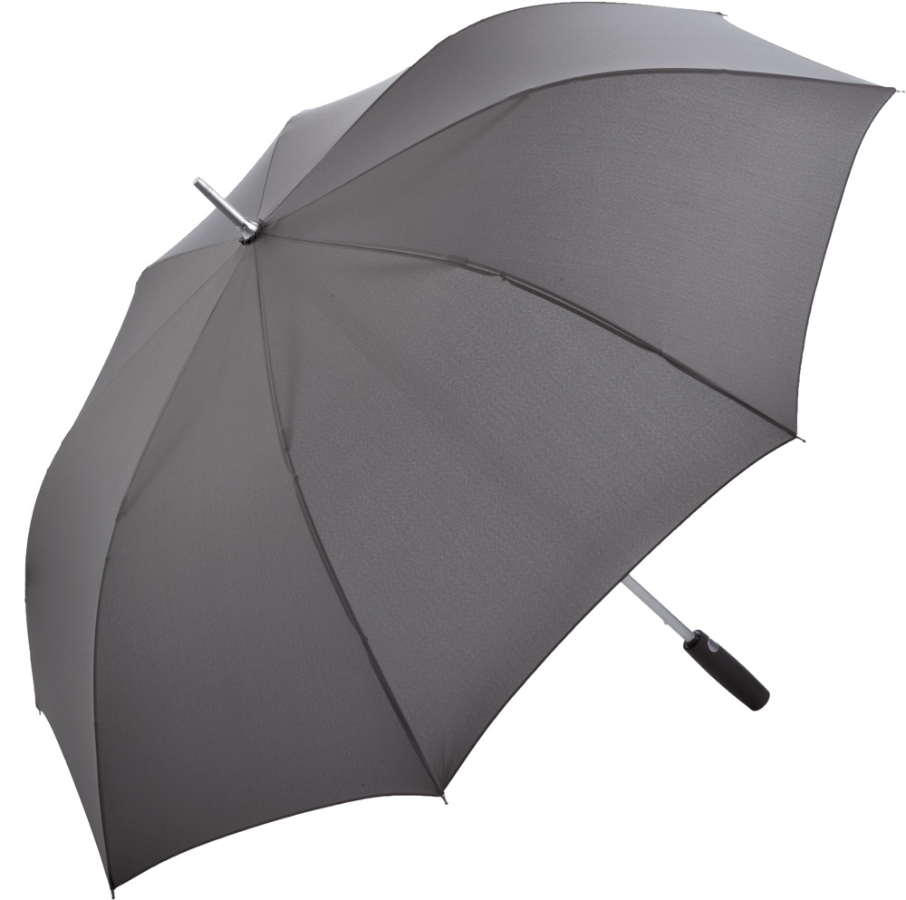 Logo trade advertising products picture of: Large Alu golf umbrella FARE®-AC 7580, grey