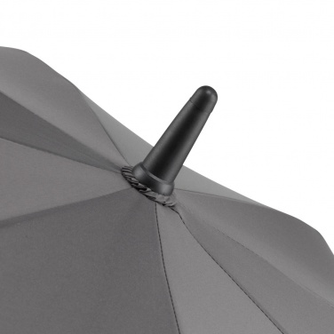 Logo trade promotional gift photo of: Fiberglas golf umbrella Windfighter AC², black