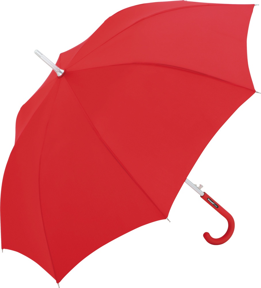 Logo trade promotional product photo of: AC alu regular umbrella Windmatic, red