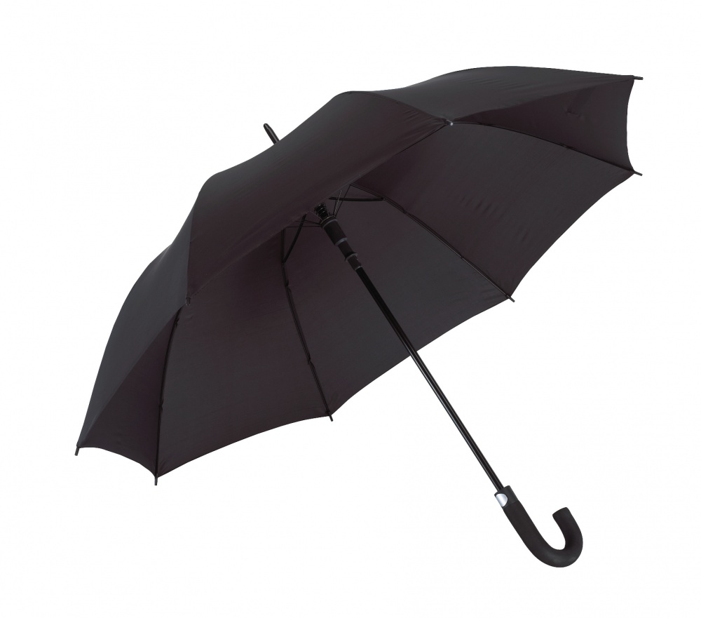 Logo trade promotional items image of: Automatic golf umbrella, Subway, black