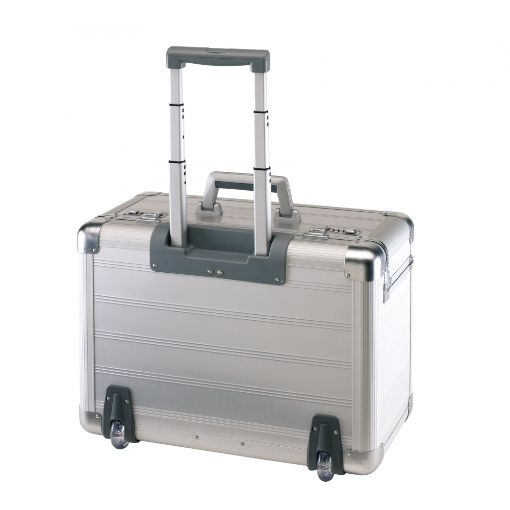 Logotrade corporate gift image of: Aluminium trolley Office, silver