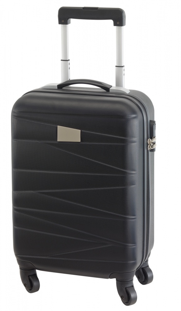 Logo trade promotional items image of: Trolley board case Padua, black