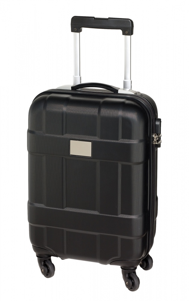 Logo trade promotional products picture of: Trolley-Boardcase Monza ABS, black