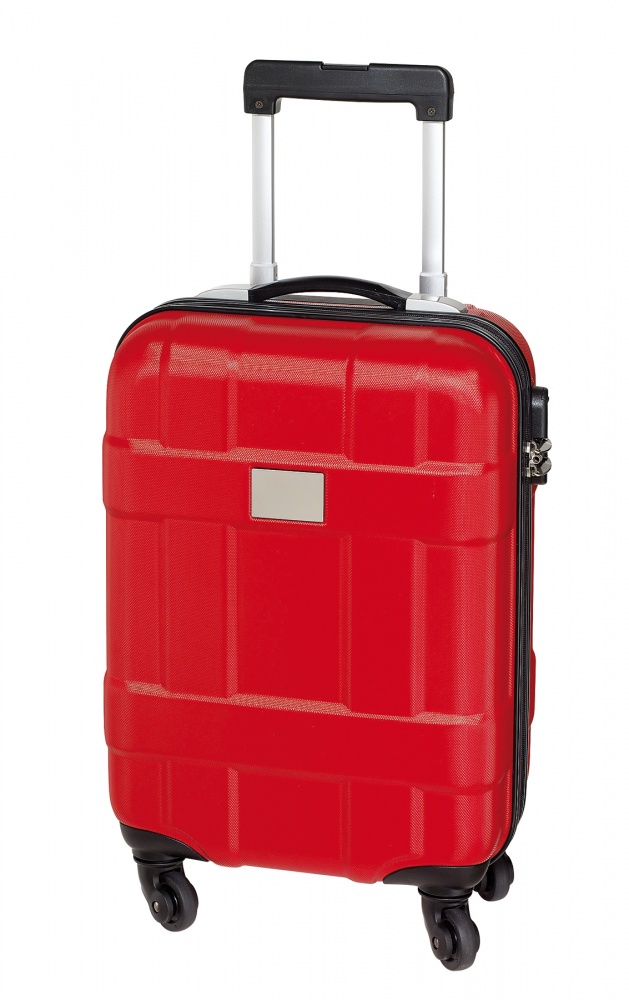 Logotrade corporate gift image of: Trolley-Boardcase Monza ABS, red