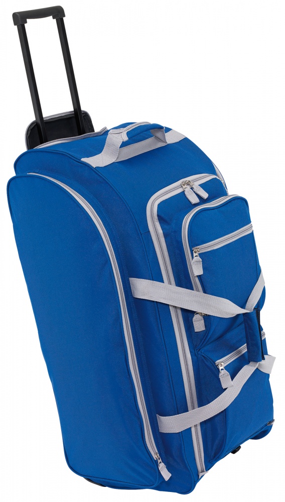 Logotrade promotional merchandise picture of: Trolley-travelbag,"9P" 600D, blue