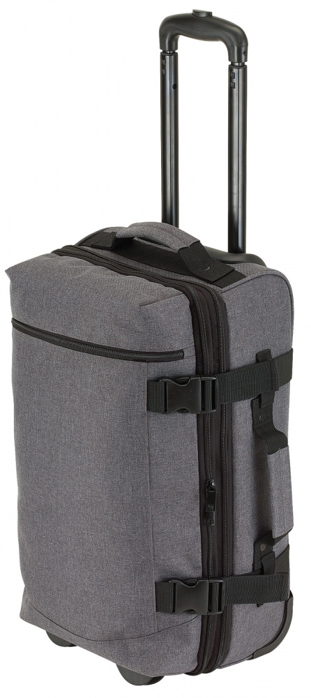 Logo trade promotional items image of: Trolley bag Visby 600D, grey