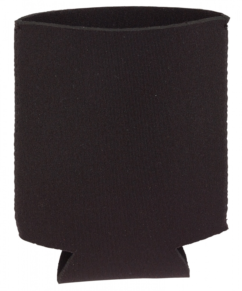 Logotrade corporate gift image of: Can holder STAY CHILLED, black