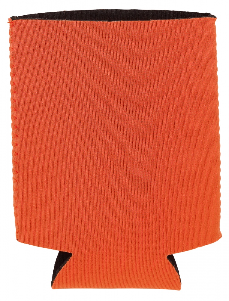 Logo trade promotional giveaway photo of: Can holder STAY CHILLED, orange