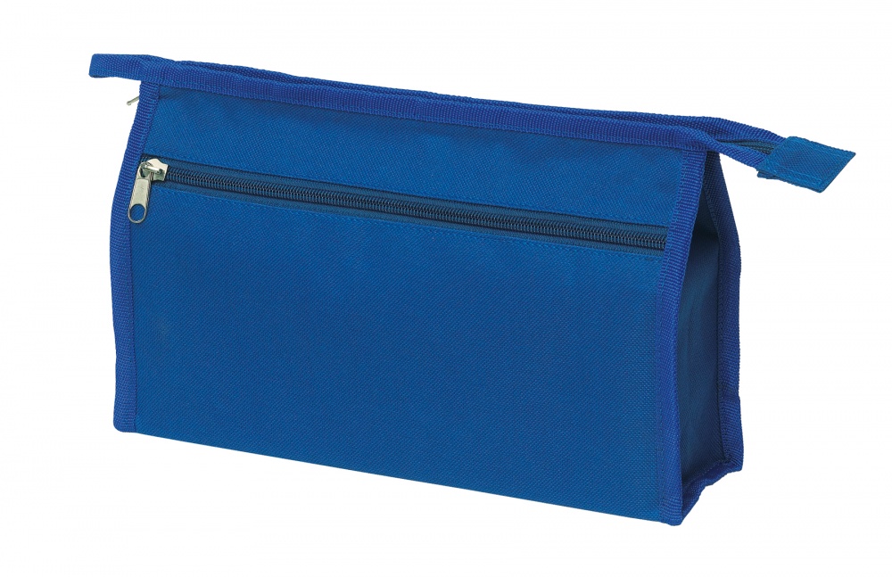 Logo trade promotional merchandise picture of: Toilet bag, Night&Day, blue