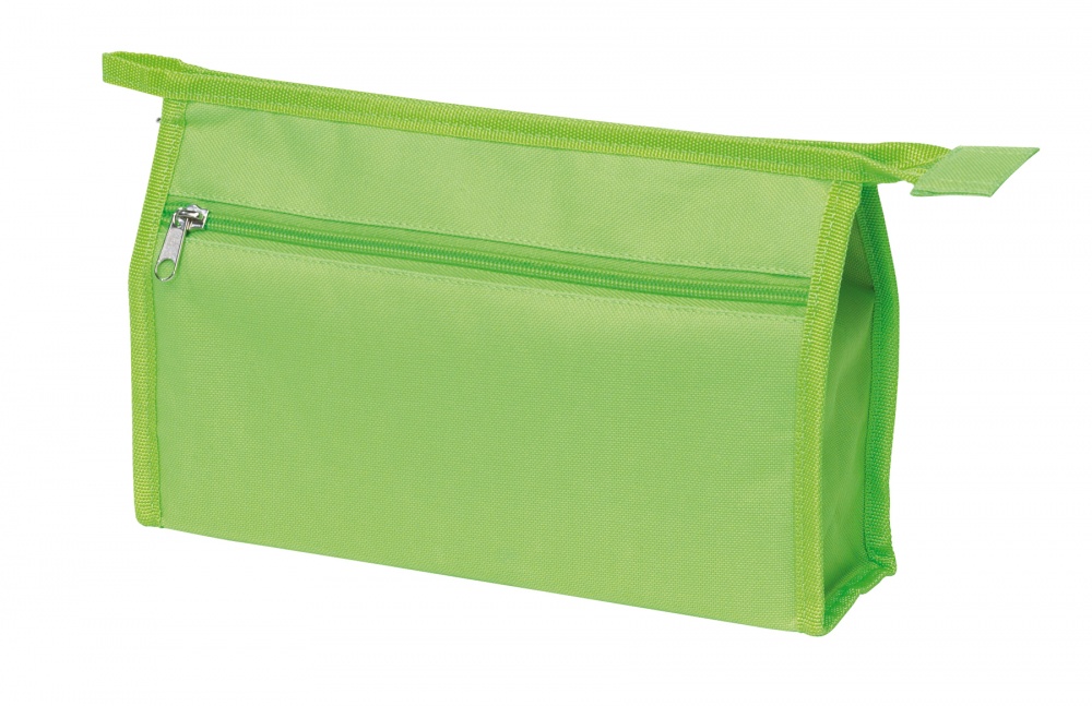 Logo trade promotional gifts image of: Toilet bag, Night&Day, light green