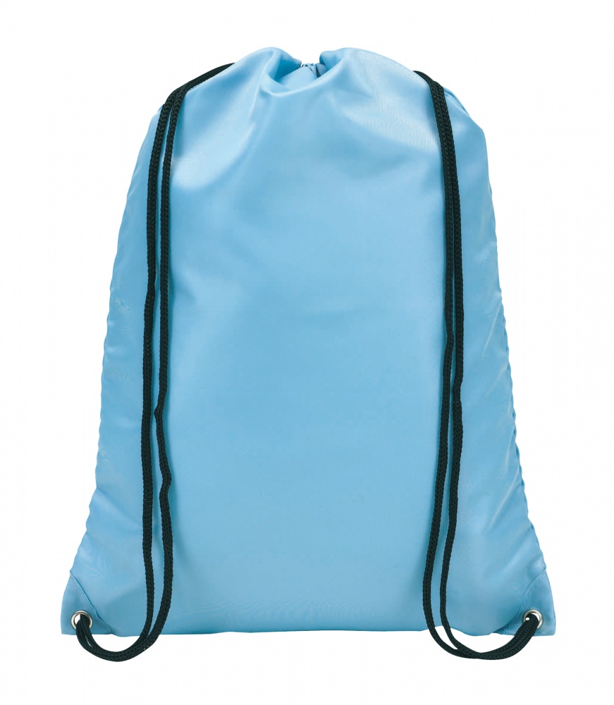 Logo trade promotional merchandise picture of: Rucksack, Town, lightblue