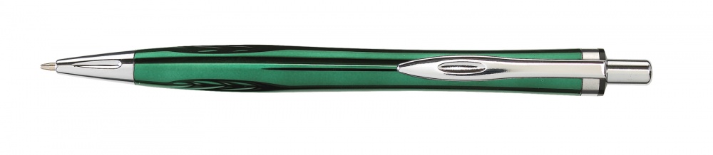 Logo trade advertising products picture of: Ballpen Ascot, green