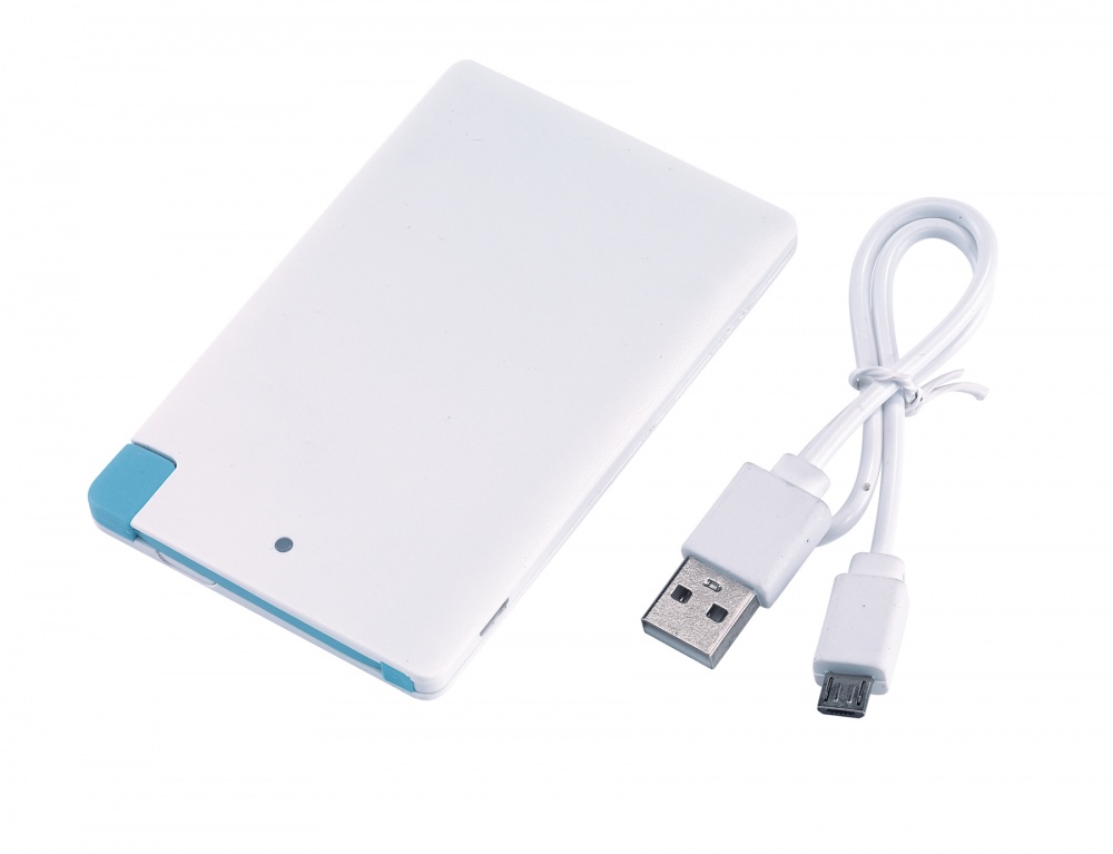 Logotrade corporate gifts photo of: Mobile Powerbank, Backup, white