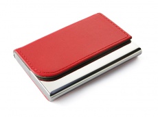 Business card holder TIVAT, Red