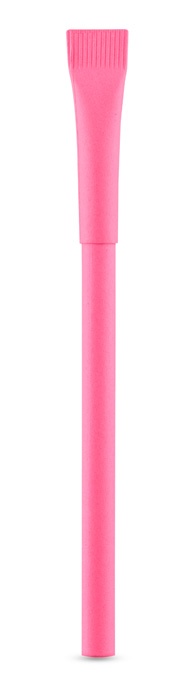 Logo trade corporate gift photo of: Paper ball pen PINKO, Pink