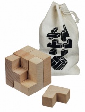 Puzzle game CUBE, Beige