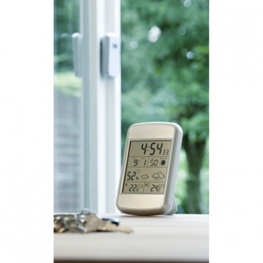 Logo trade promotional products picture of: Weather station with outside sensor