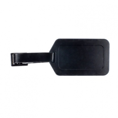 Logo trade promotional product photo of: Luggage tag, Black