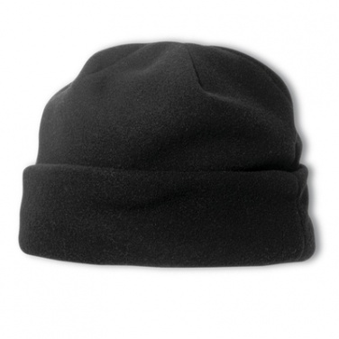 Logotrade advertising product image of: Fleece hat, black