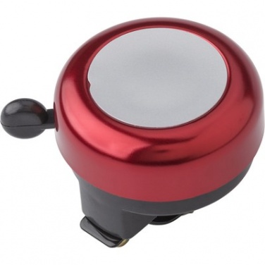 Logo trade corporate gifts image of: Bicycle bell, red