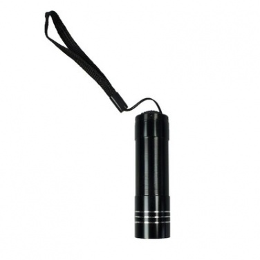 Logo trade promotional items image of: Torch 9 LED with wrist strap