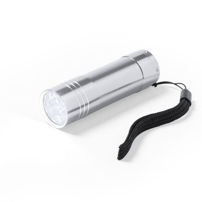 Logo trade promotional products picture of: Torch 9 LED with wrist strap