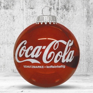 Logo trade promotional products picture of: Christmas ball with 4-5 color logo 8 cm