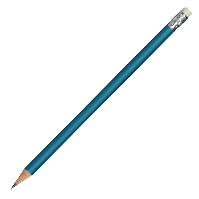 Logotrade promotional products photo of: Wooden pencil, blue