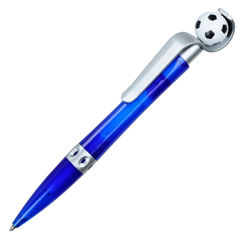 Logo trade promotional products picture of: Kick ballpen, blue