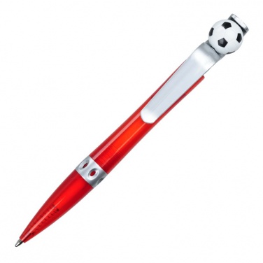 Logotrade corporate gift image of: Kick ballpen for Fans, red