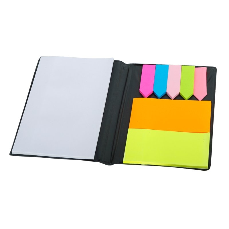 Logo trade promotional items picture of: Enchant memo set, black