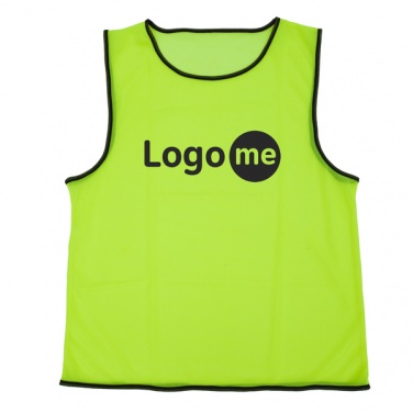 Logo trade promotional gifts image of: Fit training bib, yellow