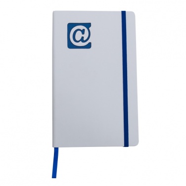 Logotrade business gift image of: Plain notepad, @ 130x210/80p, blue/white