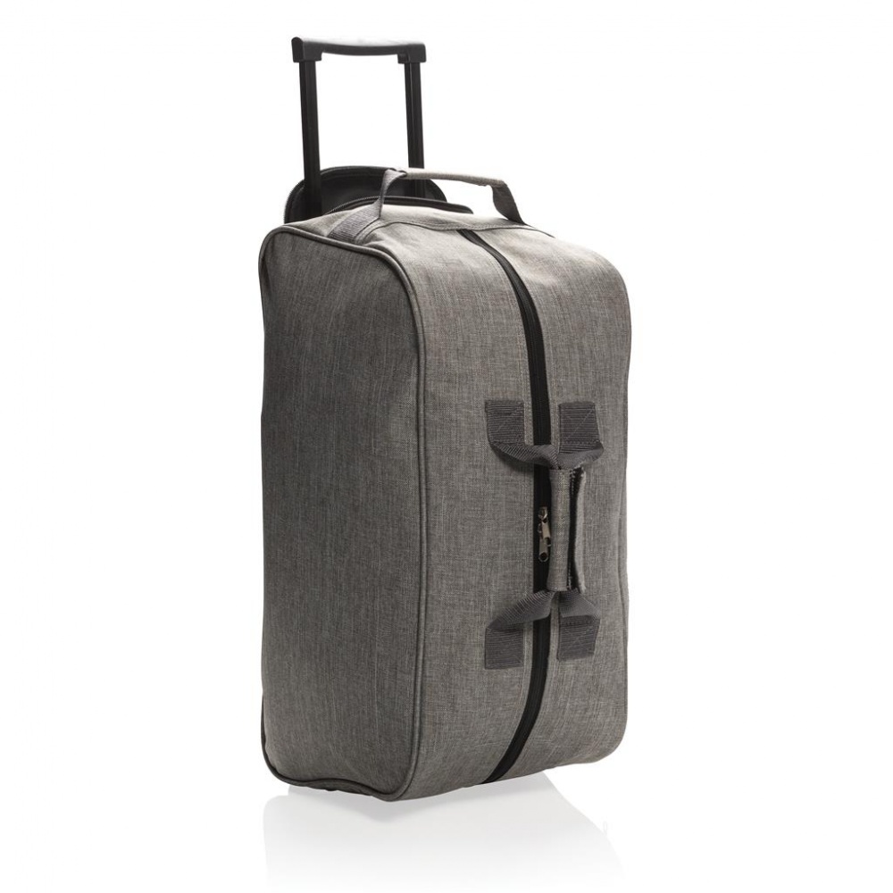 Logo trade corporate gifts picture of: Basic weekend trolley, grey