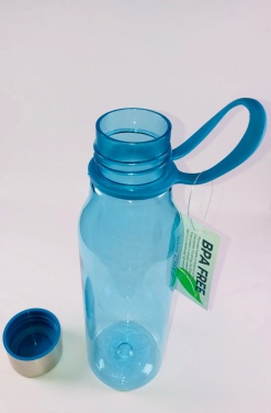 Logo trade promotional products image of: Lean water bottle blue, 570ml