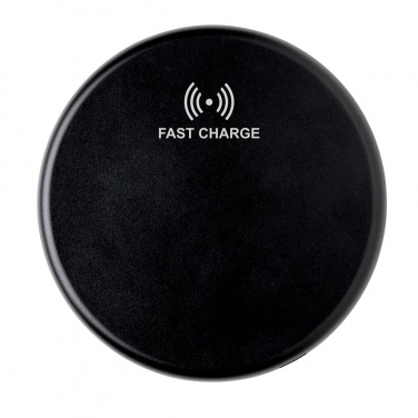 Logotrade business gift image of: Wireless 10W fast charging pad, black