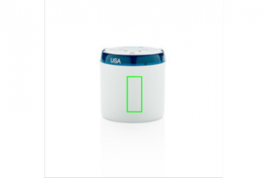 Logo trade promotional giveaways image of: Travel Blue world travel adapter, white