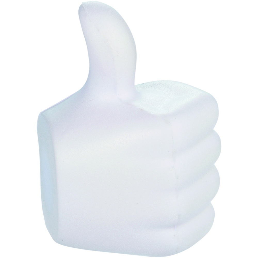 Logo trade promotional giveaways image of: Thumbs Up Stress Reliever