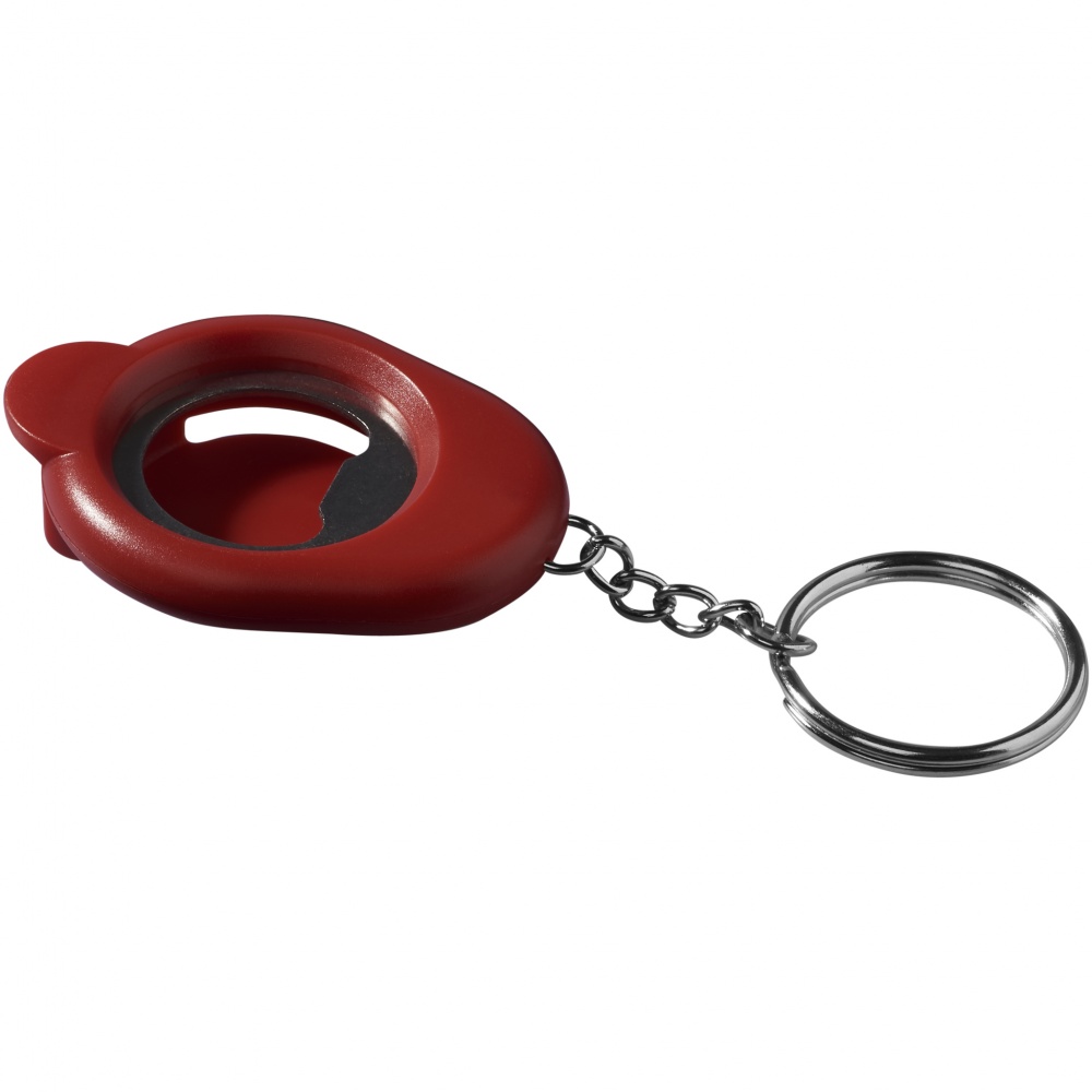 Logo trade promotional gift photo of: Hang on bottle open - red, Red