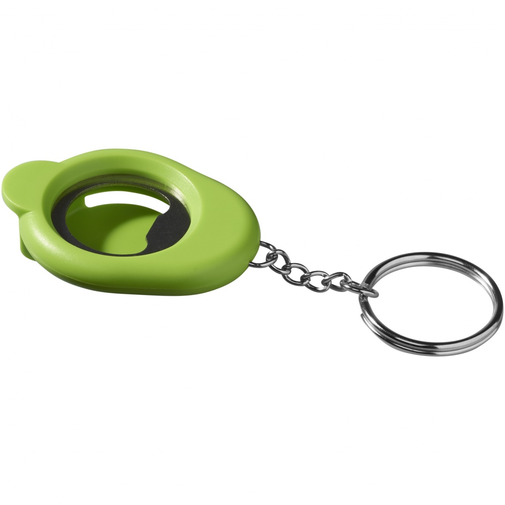 Logotrade promotional giveaway picture of: Hang on bottle open - light green, Green