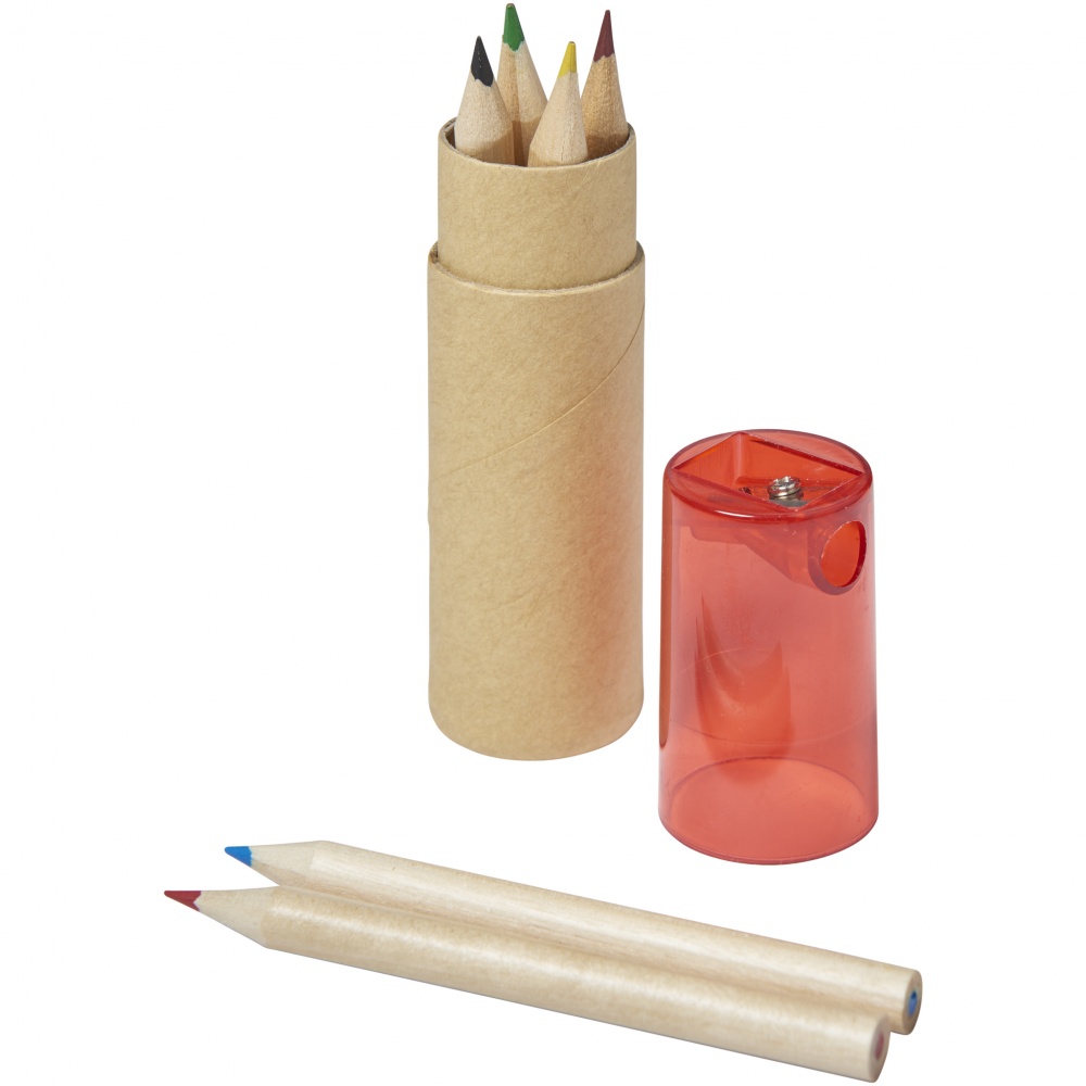 Logo trade business gift photo of: 7 piece pencil set