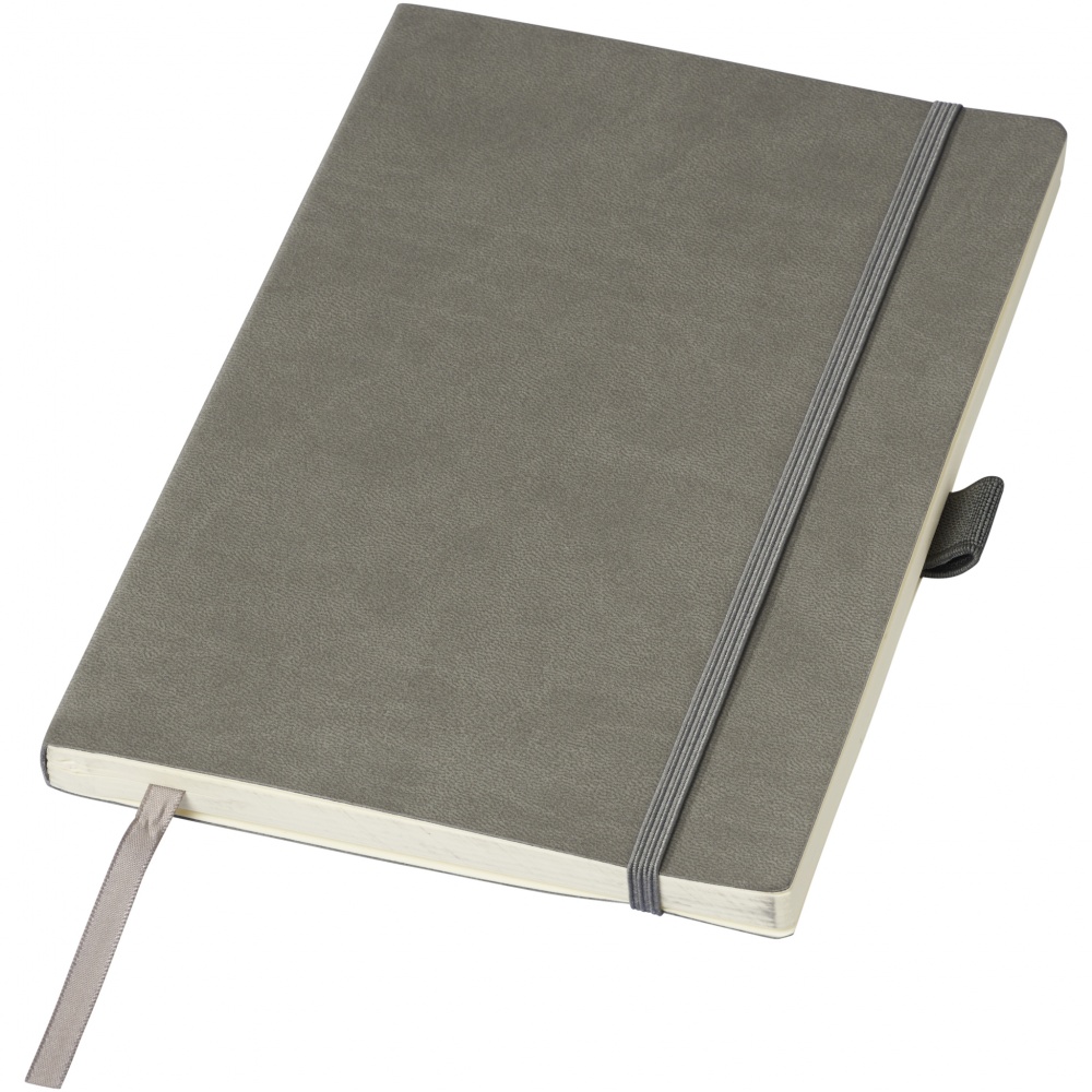 Logotrade corporate gift picture of: Revello Notebook A5, grey