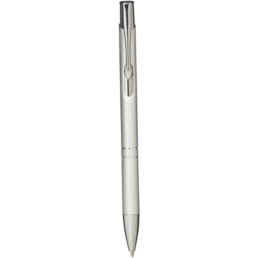 Logotrade corporate gift picture of: Moneta Ballpoint Pen, Silver